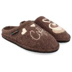 Haflinger - Flair Coffee Time - Hausschuhe 37 braun