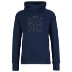 Stoic - Kid's MerinoFleece240 StofersSt. Hoody - Merinohoodie Gr 128 blau