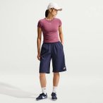 NIKE Damen T-Shirts/Tanks ku.Arm Da W NSW NK CHLL KNT MD CRP, Größe XS in Schw