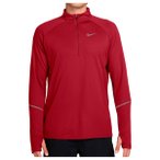 Nike - Dri-Fit UV Miler Top Half Zip - Laufshirt Gr S rot