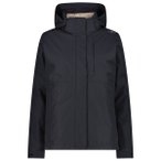 CMP - Women's Jacket Zip Hood + Inner Jacket 36Z2036D - Doppeljacke Gr 46 schwar