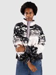 Columbia Helvetia II Printed Cropped Half Snap Half-Zip Fleece Pullover shale pr