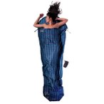 Cocoon MummyLiner Silk Schlafsack (Größe MAX. 230CM, blau)
