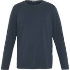 CHIEMSEE Langarmshirt mit Print in Spray-Optik, Größe S in Blau