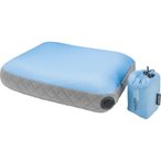 COCOON Air-Core Pillow Ultralight - Reise-Kopfkissen light blue-grey L