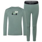 super.natural - Kid's Tundra175 Dog Excursion Set - Merinounterwäsche Gr 116 t�