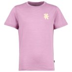 Stoic - Kids Merino155 LaholmSt. Print T-Shirt - Merinoshirt Gr 116 rosa