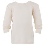 Engel - Kinder Unterhemd L/S - Merinounterwäsche Gr 176 grau