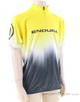 Endura Xtract S/S Kinder Bikeshirt-Gelb-9-10Y