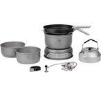 Trangia Sturmkocher groß HA ALU 25-4 mit Gasbrenner  Campingkocher silber Grö�