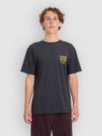 Volcom Reely Lucky Hth T-Shirt heather black Gr. L