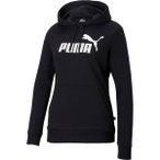 PUMA Damen Sweatshirt ESS Logo Hoodie TR, Größe XS in Schwarz