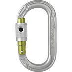 Edelrid Oval Power 2500 Permalock Ovalkarabiner, silver