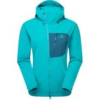 Mountain Equipment Squall   Damen  Softshelljacke tuerkis Größe XL Alpinklette