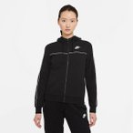 NIKE Damen Unterjacke W NSW MLNM ESSNTL FLC FZ HDY, Größe XS in Weiß