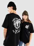 The Dudes Too Short Smokes T-Shirt black Gr. XXL