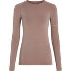 Icebreaker Merino Blend 260 Zoneknit Seamless  Damen  Longsleeves Merino beige G
