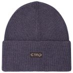 CMP - Knitted Hat with Logo - Mütze Gr One Size grau
