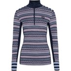 Kari Traa Åkle Half Zip  Damen  Langarm Unterhemden blau Größe XS Skifahren  