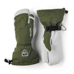 Hestra - Army Leather Heli Ski 3 Finger - Handschuhe Gr 6 oliv