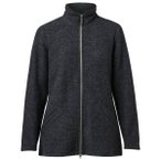 Ivanhoe of Sweden - Women's Brodal Long Classic - Wolljacke Gr 36 schwarz