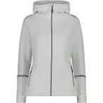 CMP Damen Kapuzensweat WOMAN JACKET FIX HOOD, Größe 44 in Weiß
