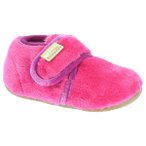 Living Kitzbühel - Baby's Klettschuh Samt Unifarben - Hüttenschuhe 18 rosa