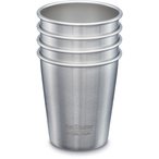 Klean Kanteen Pint Cup 4er Pack Becher  Campinggeschirr grau Größe 296ml Campi