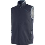 MAIER SPORTS Herren Weste Brims Vest M He-Softshellweste, Größe 48 in Blau