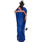 COCOON Silk MummyLiner Gr. S - Seiden-Schlafsack ultramarine blue