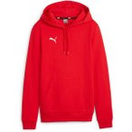PUMA Damen Pullover teamGOAL Casuals Hoody Wmn, Größe XS in Rot