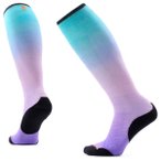 Smartwool - Women's Ski Targeted Cushion Ombre Print - Skisocken 34-37 lila