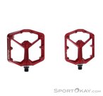Crankbrothers Stamp 7 Flat Pedale-Rot-S