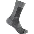 Wrightsock Coolmesh II Merino Crew Socken (Größe 34 , grau)