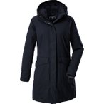 KILLTEC Damen Mantel KOW 18 WMN PRK, Größe 50 in Schwarz