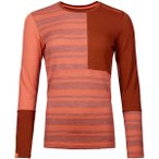 ORTOVOX Damen Unterhemd 185 ROCK'N'WOOL LONG SLEEVE W, Größe S in Rot