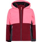 CMP Kinder Jacke KID G JACKET FIX HOOD, Größe 116 in Rot