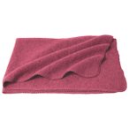 Reiff - Fleecedecke - Decke Gr 220 x 140 cm  Rot/Rosa
