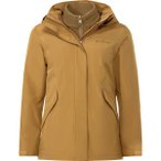 VAUDE Damen Doppeljacke Wo Rosemoor 3in1 Jacket II, Größe 46 in Braun