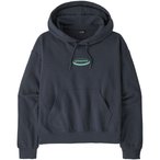 Patagonia 95 Oval Logo Daily  Damen  Hoodies blau Größe S Lifestyle  Hautfreun