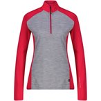 Bergzeit Basics Meru Vordingborg  Damen  Longsleeves Merino pink Größe XXL Cam