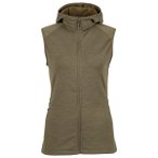 Stoic - Women's MerinoFleece270 KuolpaLightSt. Vest Hood - Merinoweste Gr XS oli