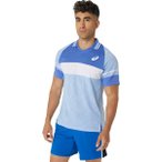 ASICS Herren Shirt MEN MATCH POLO-SHIRT, Größe L in Silber