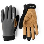 Hestra - Bike Guard D3O Long 5 Finger - Handschuhe Gr 7 grau