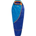 Jack Wolfskin Kinder Grow Up Moonrise Schlafsack (Größe max. 160cm, blau)