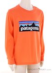 Patagonia Long-Sleeved P-6 Logo Kinder Shirt-Orange-XL