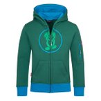 Trollkids - Kids Sortland Jacket - Hoodie Gr 164 grün