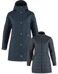 Fjall Raven - Warmes und wasserdichtes 3-in-1-Parka - Visby 3 in 1 Jacket W Dark
