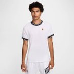 NIKE Herren Polo M NKCT HERITAGE SS TOP, Größe S in Weiß