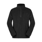 Picture - Weavy 1/4 Grid Fleece - Fleecepullover Gr S schwarz